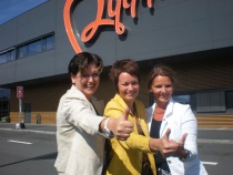  Høyres Ingjerd Schou (t.h.), Venstres Rita Sletner (t.v.)