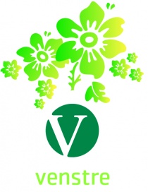 V-logo med dekor