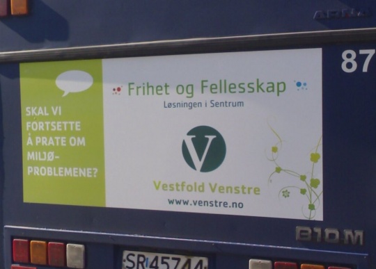 Bussreklame miljø