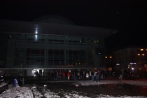 Earth Hour - mørkt Arendal kulturhus