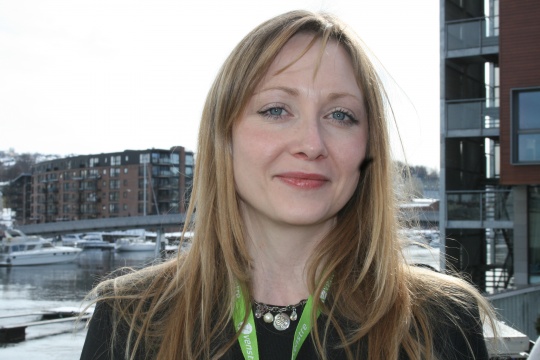 Charlotte Hagelund på Venstres landsmøte 2011.