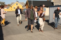 Venstre på guidet fottur på Torstrand