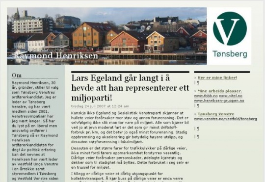 Raymond Henriksens blogg