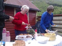 Hos Sylvia og Helge