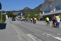 Sykkelaksjon 2011 - Starten fra Jørpeland