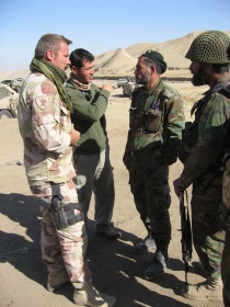 Lars Thoresen i Afghanistan