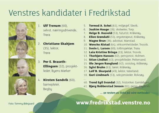Brosjyre Fredrikstad Venstre side 5
