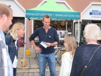 Pål Koren Pedersen på stand