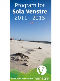 Sola Venstre valgprogram