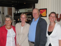 Beate Marie Johnsen, Hilde Lauvsnes Larsen, Odd Einar Dørum og Heidi Martiniussen