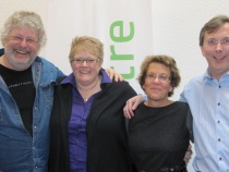 Øystein Haga, Trine Skei Grande, Marianne S. Lyngvi og Dag Jørgen Hveem