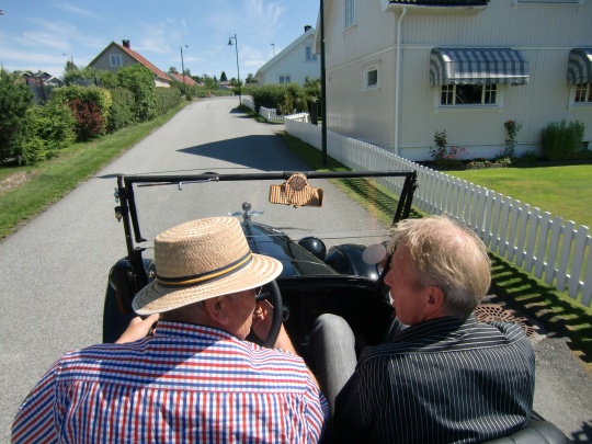 Anvik og Manvik på veterantur