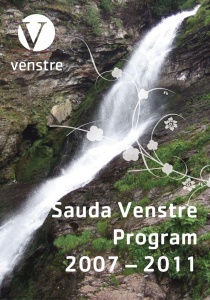 Sauda Venstres program