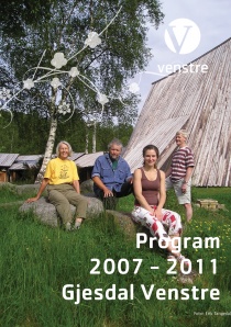 Gjesdal Venstres program
