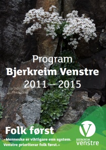 Bjerkreim Venstre program 2011