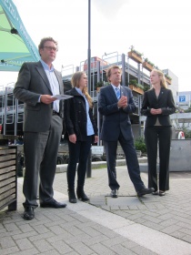 Helge, Sofie, Per og Iselin