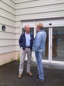 Iver Nordeth intervjues av nrk