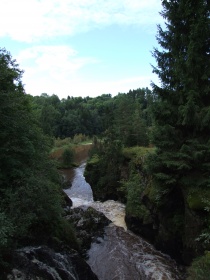 Lekumfossen i Hæravassdraget (Mysenelva)