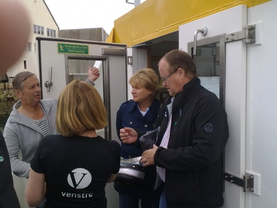 Valgkamp på sundbåten