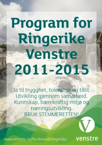 Program Ringerike Venstre 2011 - 2015