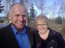 Eivind Brenna og Trine Skei Grande