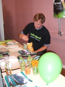 Aleksander Åsnes på valtorg
