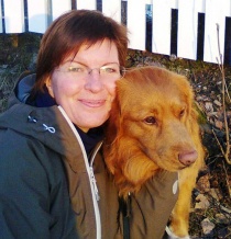 Hilde med hund