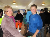 Torhild Austad på skolevaltorg