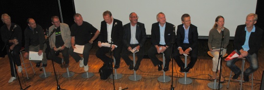 Hans Petter Mjølund Flekkerøya-debatt 2011 hele panelet