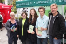 Unge Venstre besøk