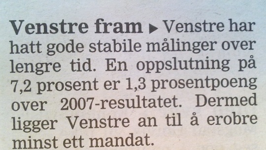 Tekst. meningsmåling. 08.09.11. MRV