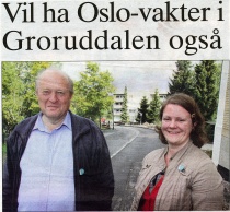 Dørum og Berge vil ha politi i Groruddalen
