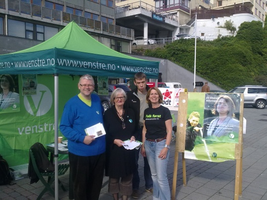 Stand på Rådhusplassen 10.september 2011