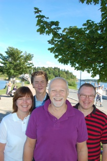  Topp fire: Hilde Arneberg, Edvard Værland, Ole Andreas-Lilloe Olsen, Odd Roar Kristensen.