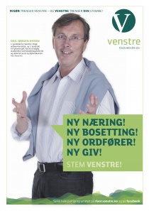  Dag Jørgen Hveem kan bli en av Norges beste Venstreordførere - Gi din stemme til Venstre