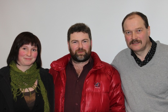 Renate Berg, Bjørn Arne Mjåseth og Gunnar Osland 