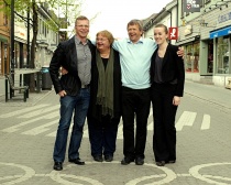  Fire av kandidatene i Lillehammer