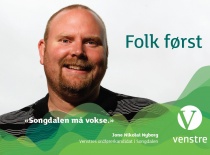 Songdalen Venstre brosjyre 2011 forside