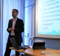 Jan-Chrsitian Kolstø på LPN i Trondheim - forteller om omdømme og profilering