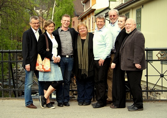  Roger, Elin, Terje K., Bjørg, Terje R., Arne Chr., Nathalie og Per Andreas