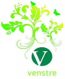 V-logo med dekor