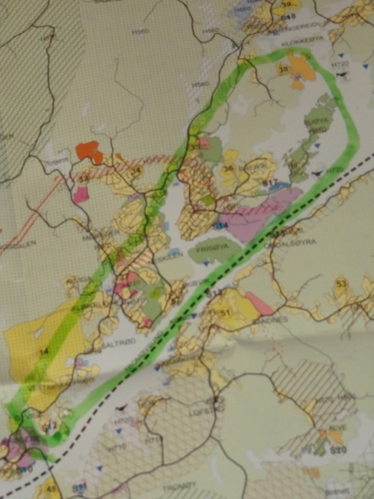 Dyvika-Gartha. Venstres forslag om planområde Frå kommuneplankartet i Arendal kommune