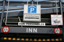 parkering Jorenholmen p-hus 