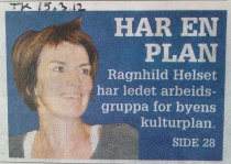 Kulturplan. Ragnhild