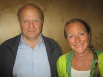 Odd Einar Dørum og Nina E. Johnsen
