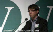 Hilmar Flatabø på Landsmøtet 2012