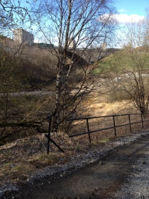 Alnastien, Groruddammen