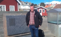 Arne Magnus Berge i Ytre Hvaler nasjonalpark