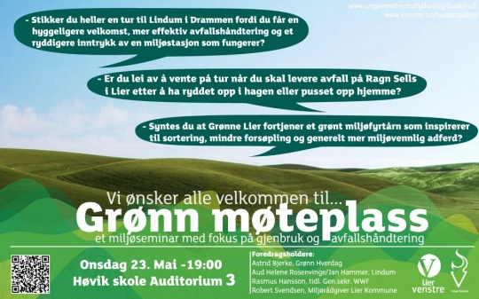 Grønn Møteplass 23. mai