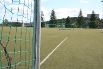 Fotballbanen på Rolvsrud stadion i Lørenskog